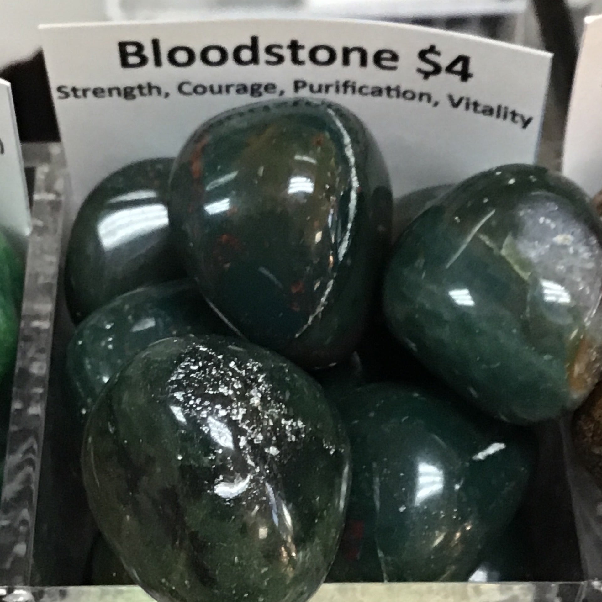 Tumbled Bloodstone