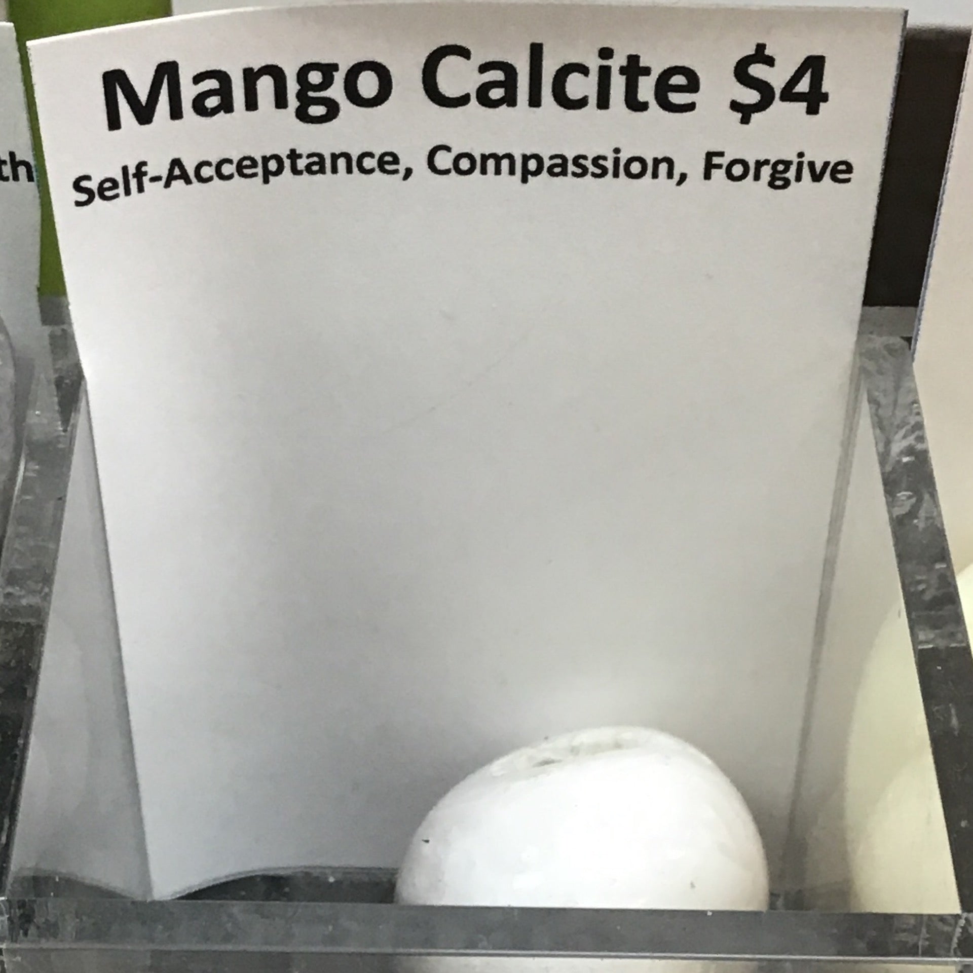 Tumbled Calcite Mango