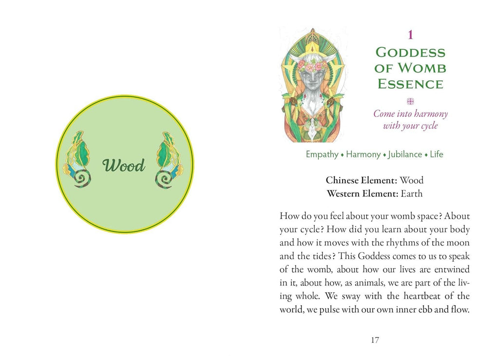Elemental Goddess Oracle: 45 Cards and Guidebook (Sacred Planet)