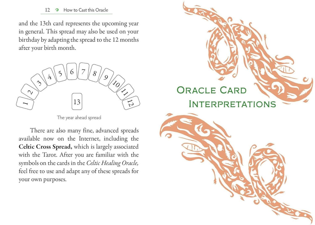 Celtic Healing Oracle: 64 Cards and Guidebook