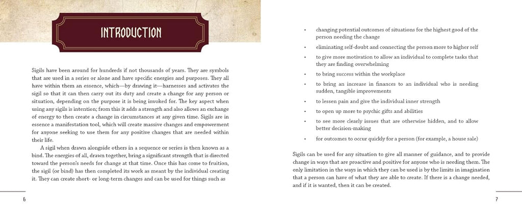 Sigils : A Tool for Manifesting and Empowerment (Oracle Kit Box Set with 21 Cards and Guide Book)