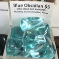 Tumbled Obsidian Blue