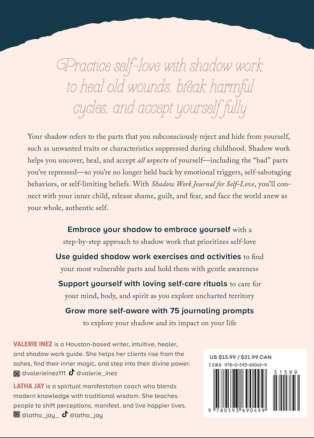 Shadow Work Journal for Self-Love: Powerful Prompts and Exercises to Integrate Your Shadow and Embrace Your Inner Child
