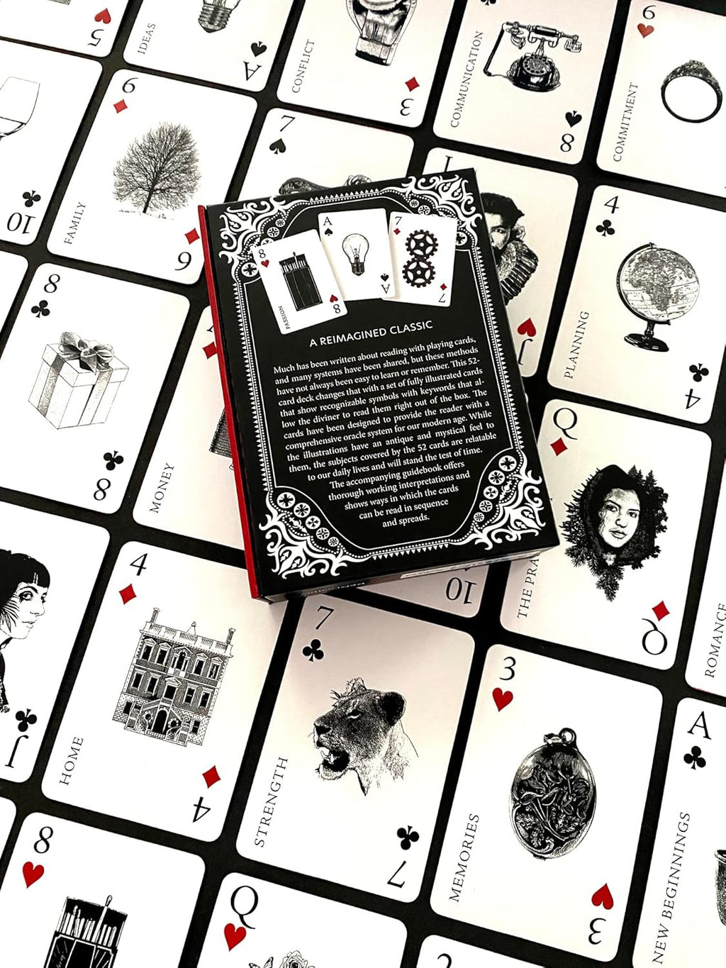 Inner Eye Oracle: A 52-Card Playing Deck for the Modern Age (Oracle Kit Box Set with 52 Cards and Guide Book)