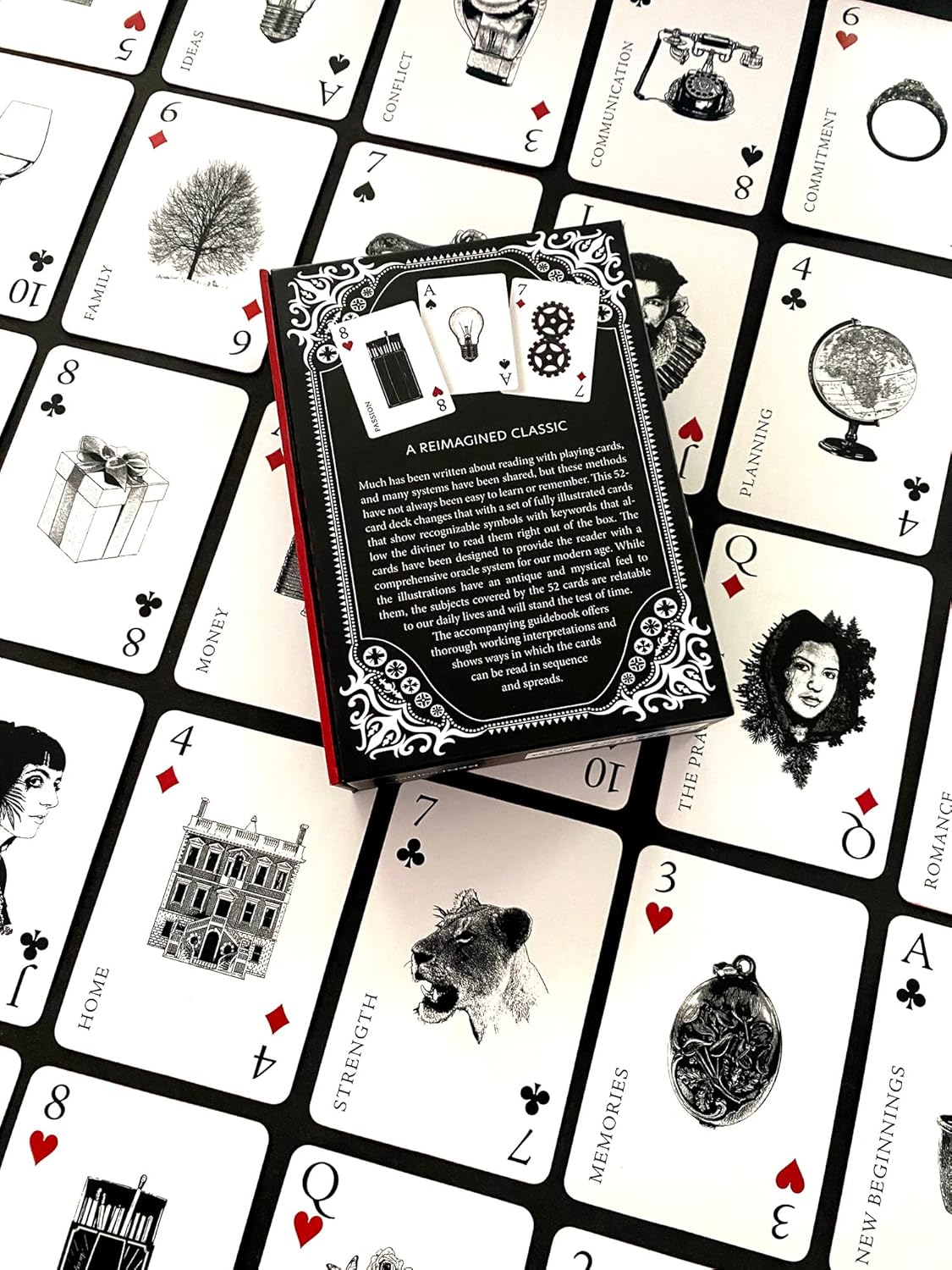 Inner Eye Oracle: A 52-Card Playing Deck for the Modern Age (Oracle Kit Box Set with 52 Cards and Guide Book)