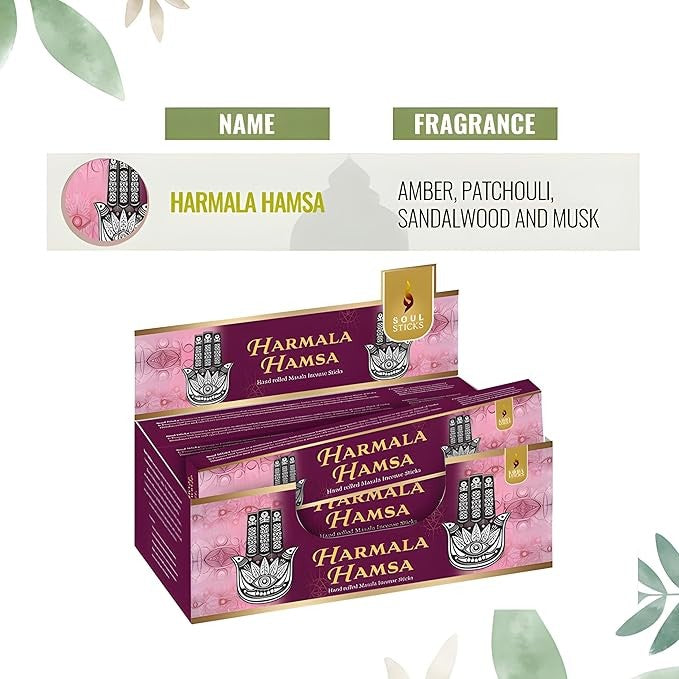 Harmala Hamsa Natural Masala Incense Sticks