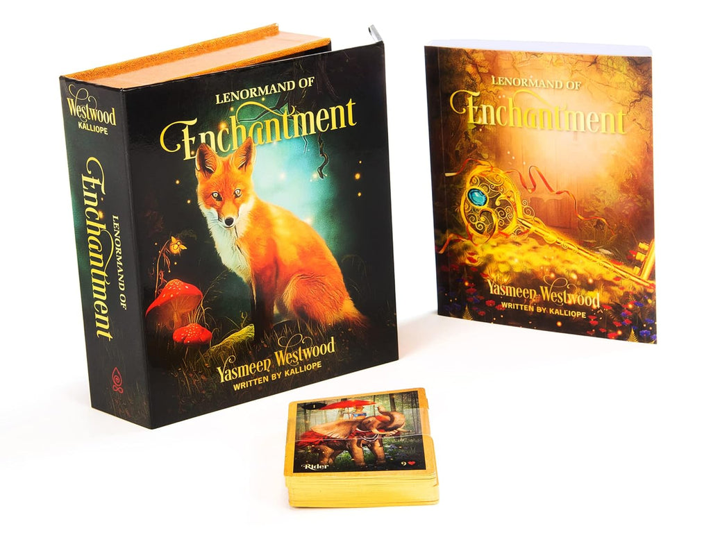 Lenormand of Enchantment : (Oracle Kit Box Set with 36 Cards and Guide Book)