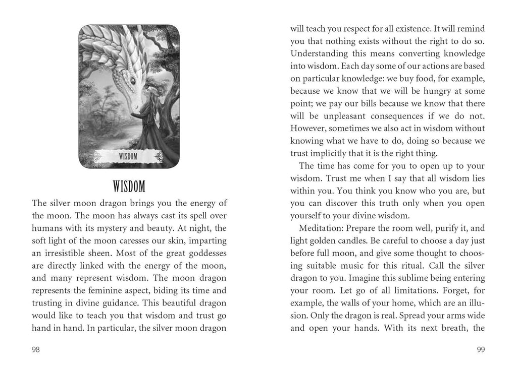 Dragon Wisdom: 43-Card Oracle Deck and Book