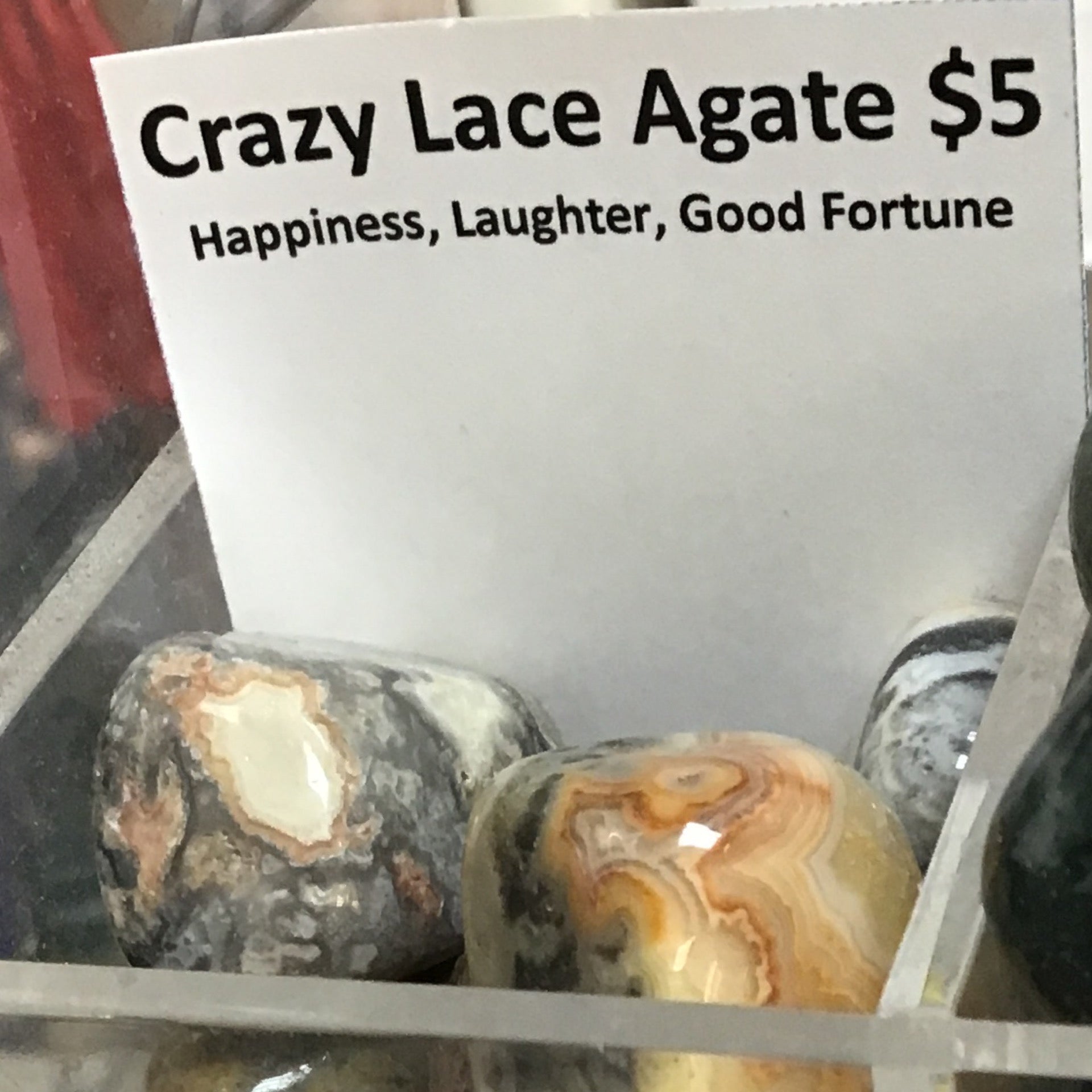 Tumbled Agate Crazy Lace
