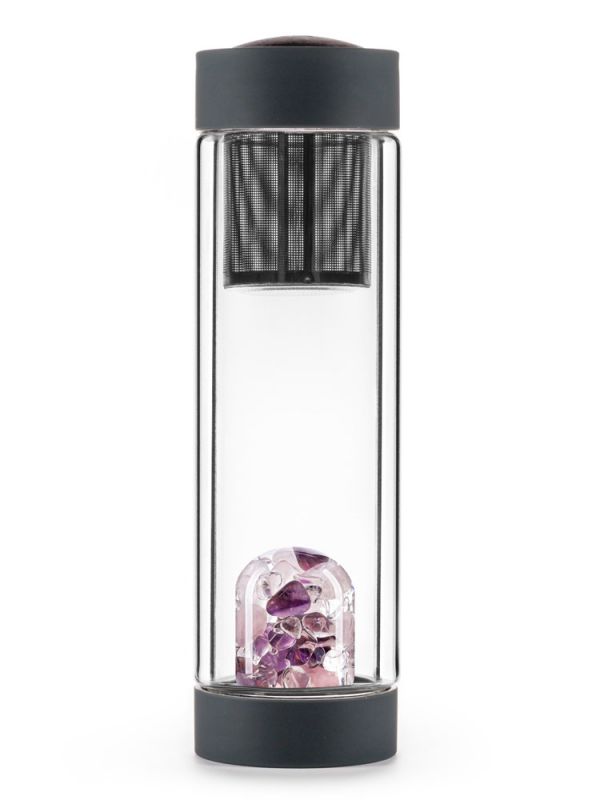 VIA HEAT WELLNESS - Double Insulated Crystal Infusion Bottle