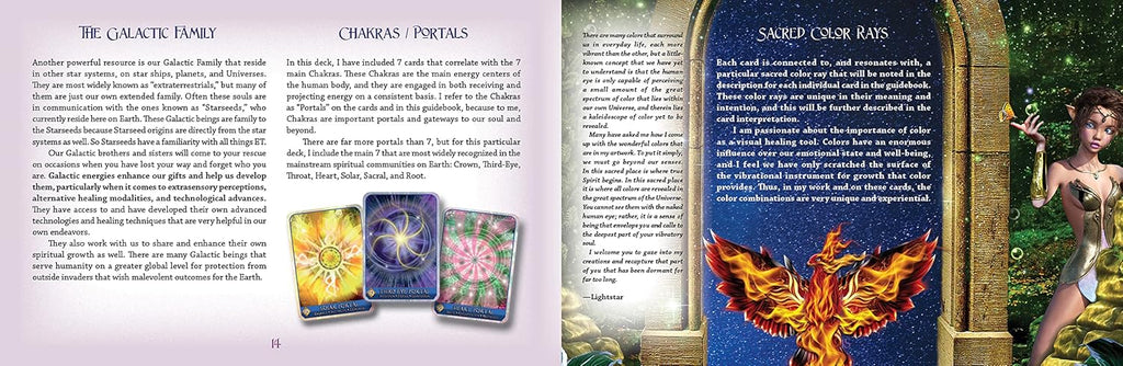 Magical Dimensions Oracle Cards and Activators: (Oracle Kit Box Set with 55 Cards and Guide Book)