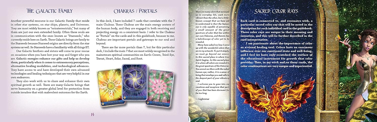 Magical Dimensions Oracle Cards and Activators: (Oracle Kit Box Set with 55 Cards and Guide Book)