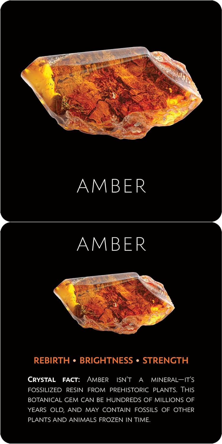 Crystals Insight Cards (Deck of 50 Spiritual Cards)