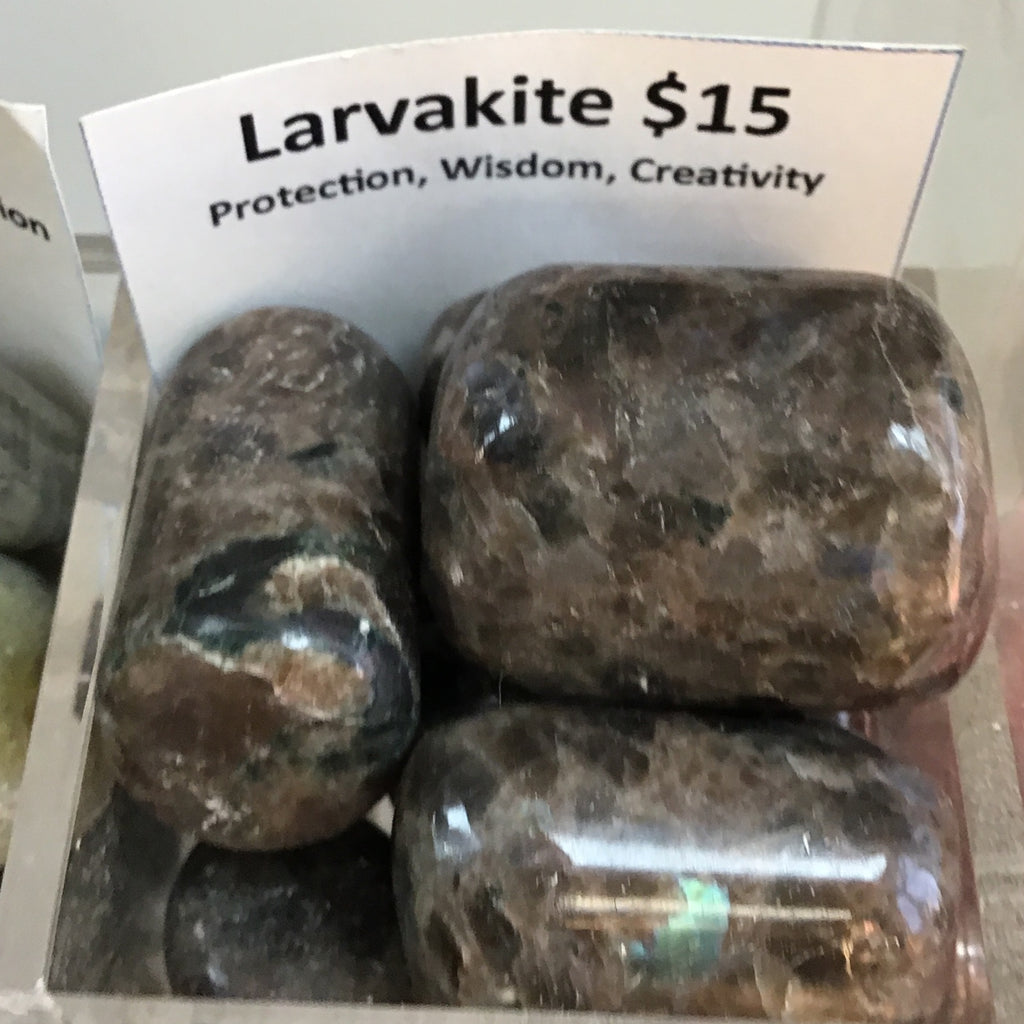 Tumbled Larvakite
