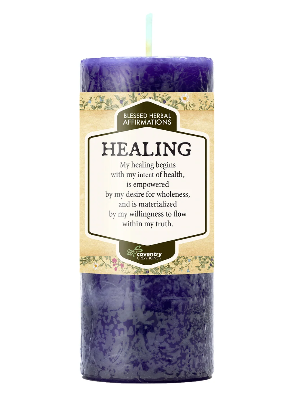 Healing Affirmation Candle