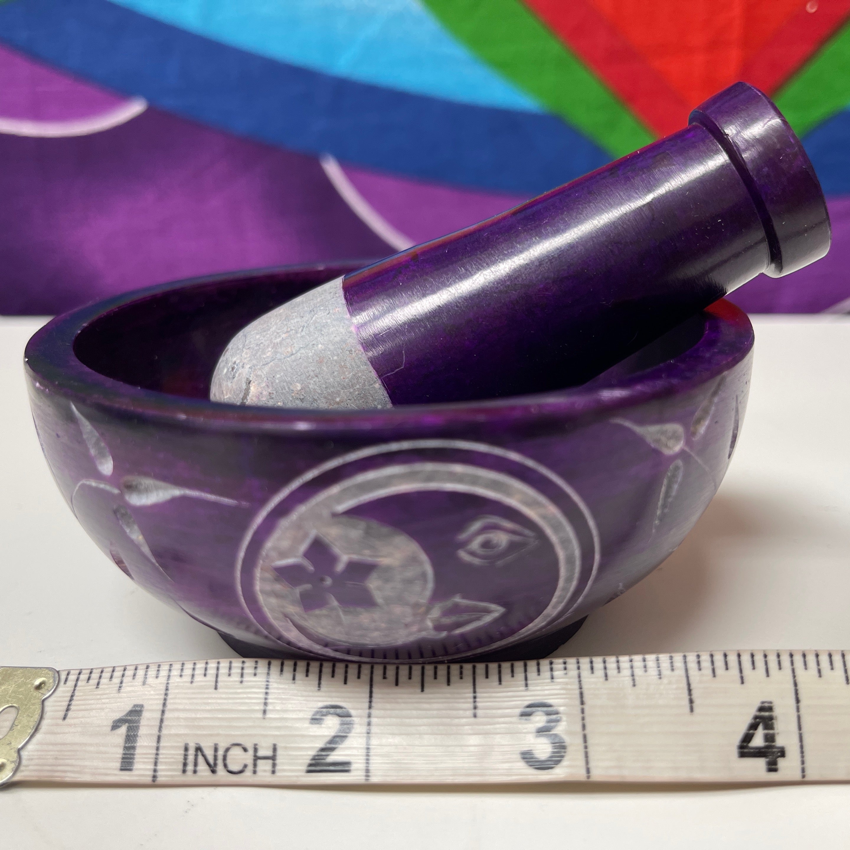 Purple Moon Pestle & Mortar