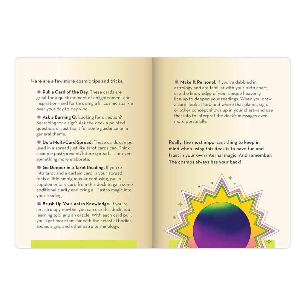 Cosmic Dreamscape Astrology Oracle Deck: 72 Cosmic Cards for Daily Guidance Inspired by the Mystical Practice of Astrology