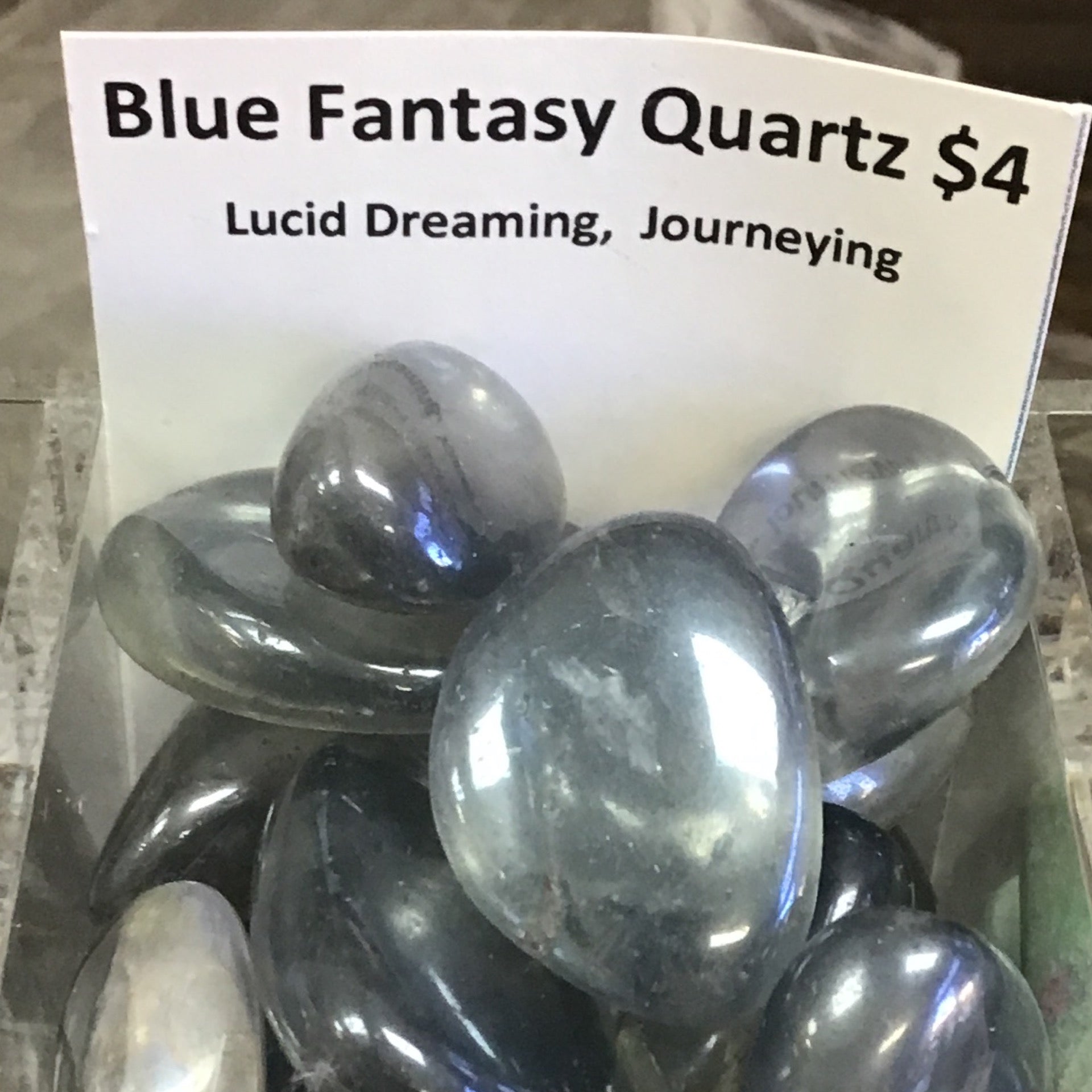 Tumbled Quartz Blue Fantasy