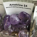 Tumbled Ametrine