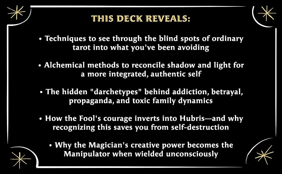 Shadow Seer Tarot: A Night Vision and Dark Archetype Deck