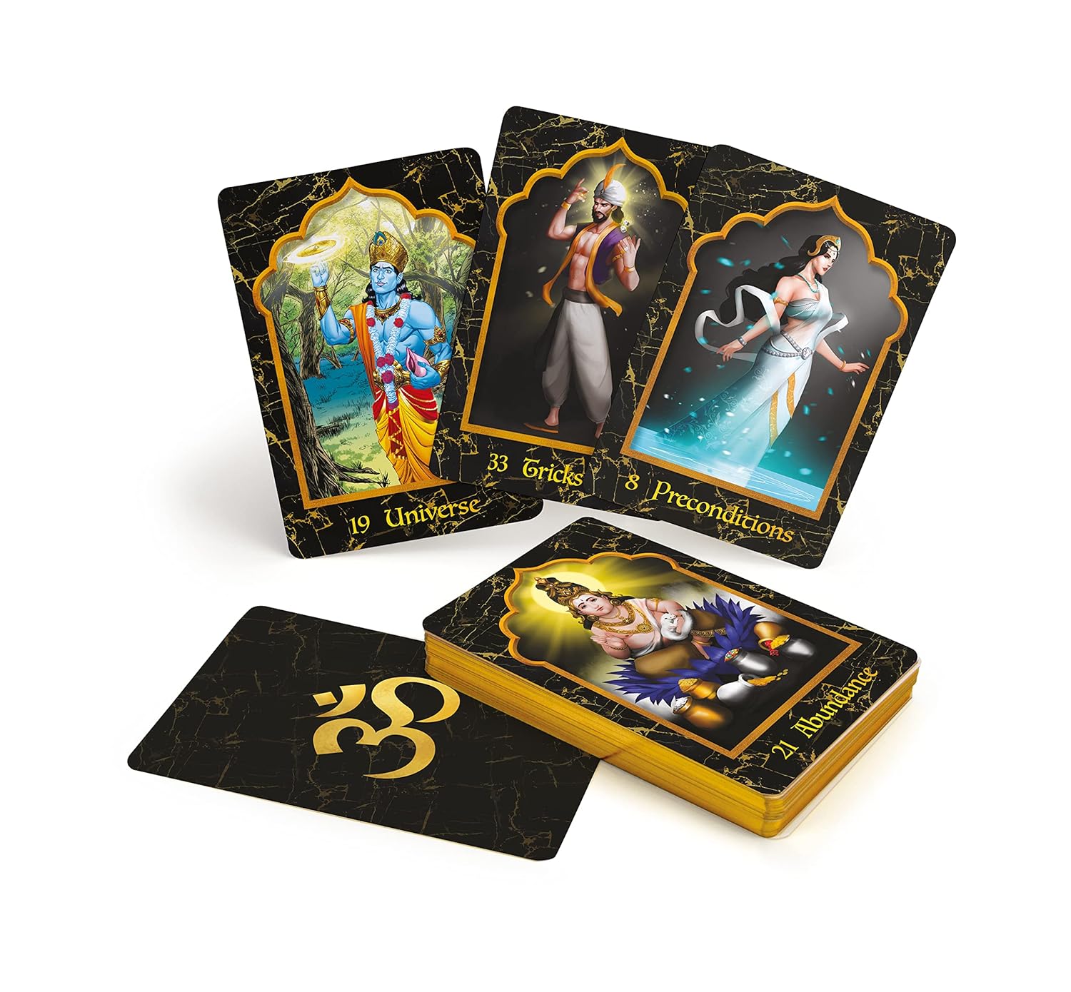 The MahÄbhÄrata Oracle: (Oracle Kit Box Set with 36 Cards and Guide Book)