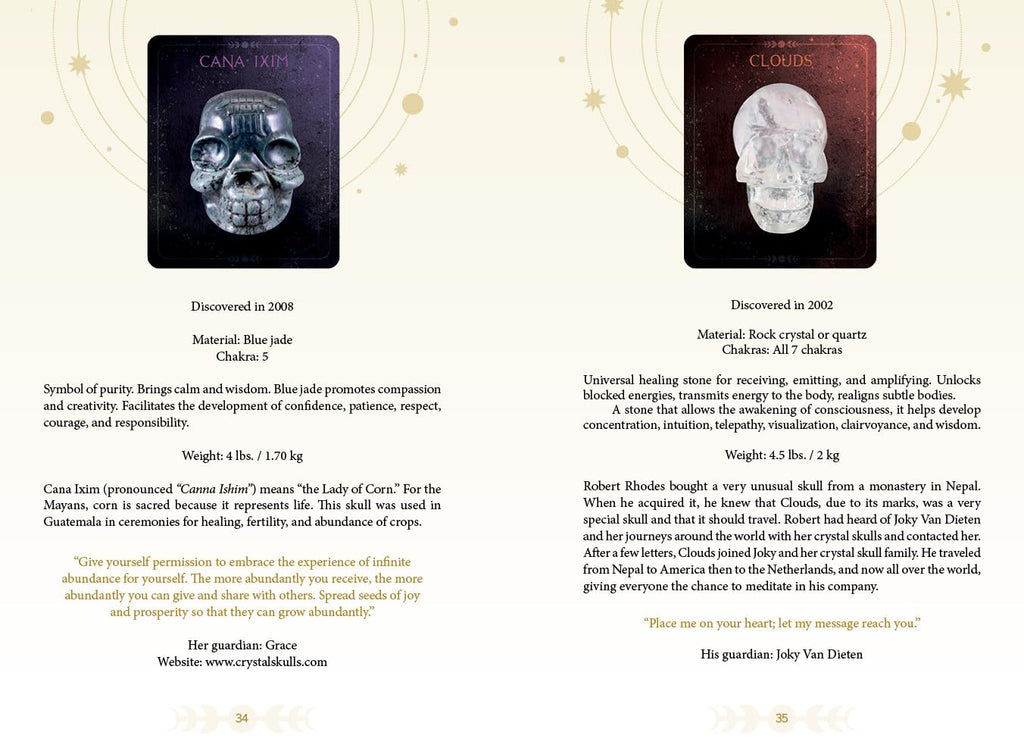 Oracle of the Crystal Skulls: (Oracle Kit Box Set with 52 Cards and Guide Book)
