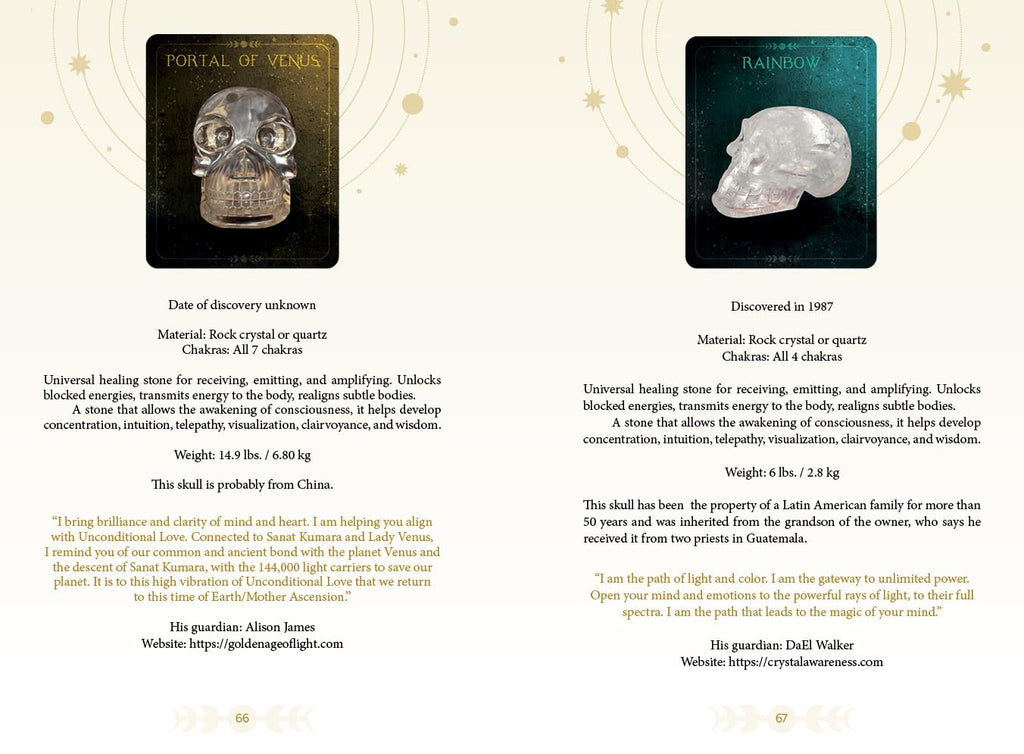 Oracle of the Crystal Skulls: (Oracle Kit Box Set with 52 Cards and Guide Book)