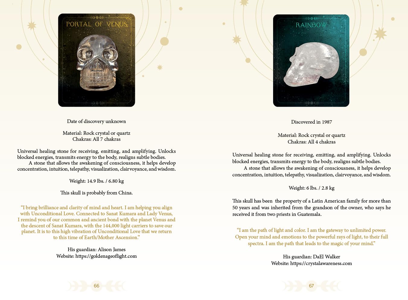 Oracle of the Crystal Skulls: (Oracle Kit Box Set with 52 Cards and Guide Book)