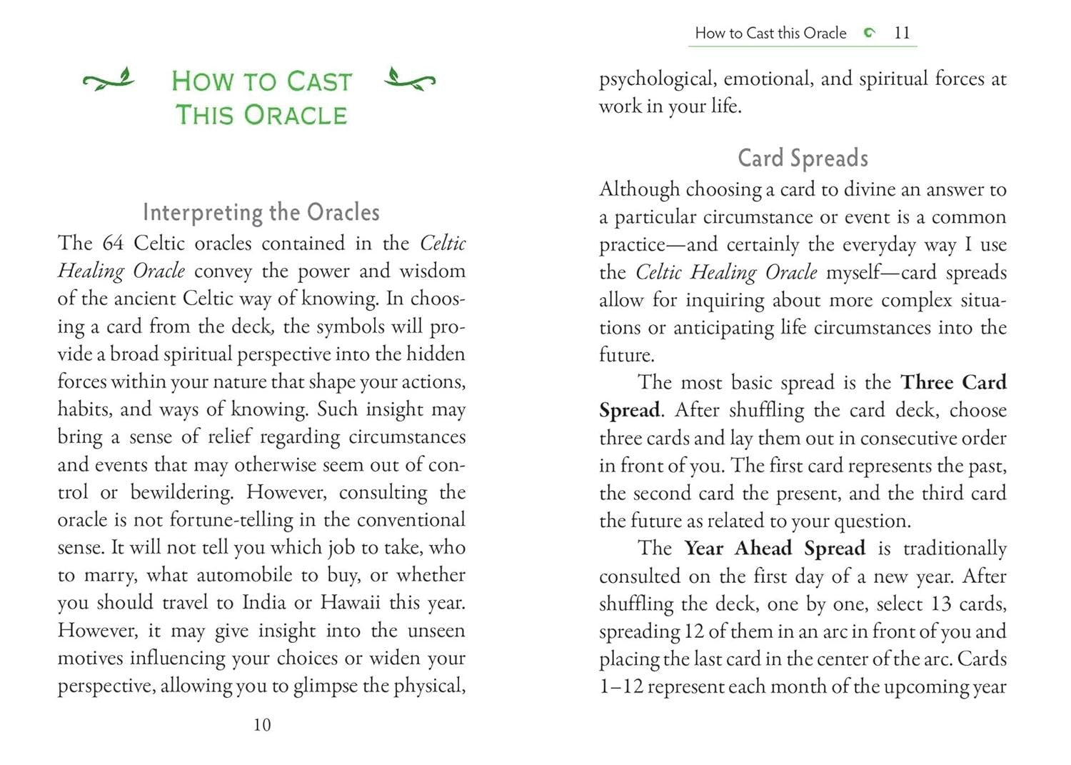 Celtic Healing Oracle: 64 Cards and Guidebook