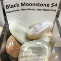 Tumbled Moonstone Black