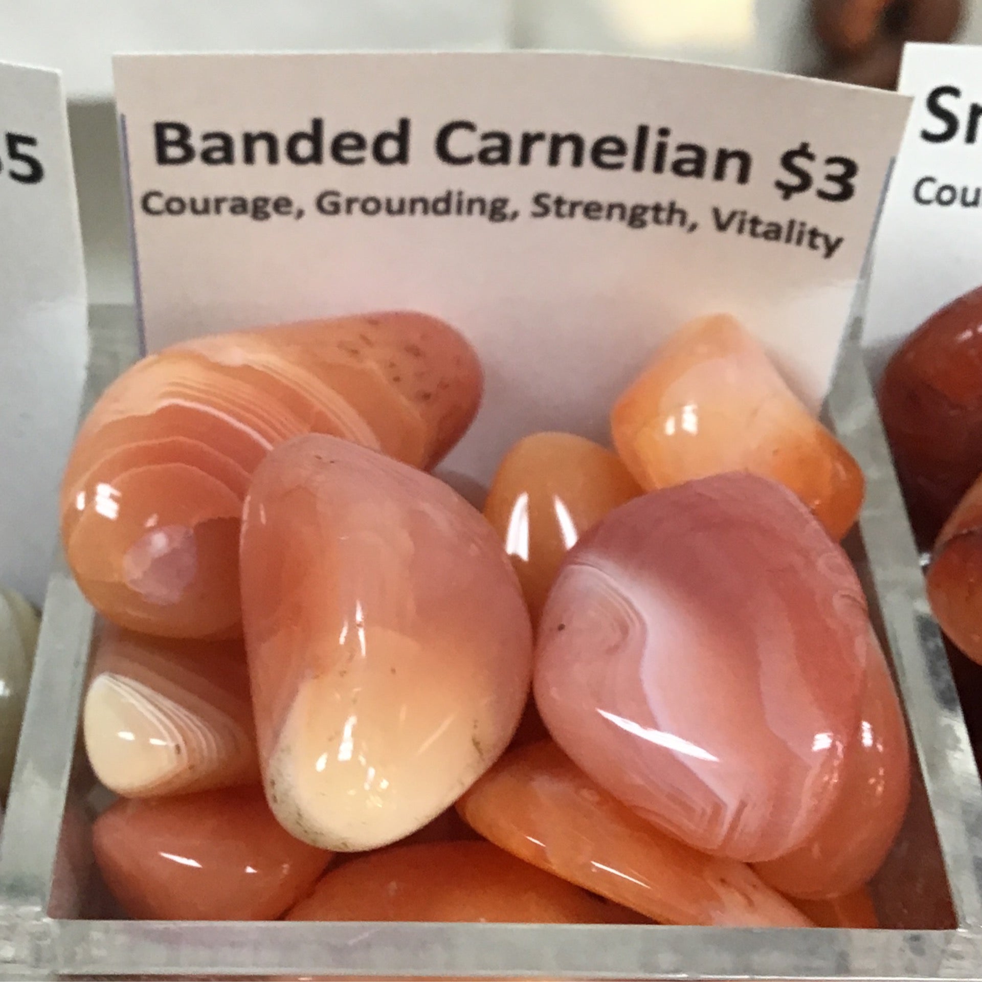 Tumbled Carnelian