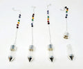 Pendulum - Silver Glass Bottle with Chain