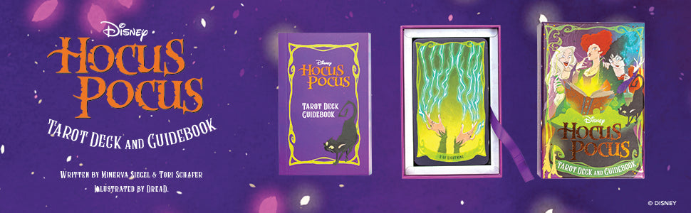 Hocus Pocus: The Official Tarot Deck and Guidebook: (Tarot Cards, Tarot for Beginners, Hocus Pocus Merchandise, Hocus Pocus Book) (Disney)
