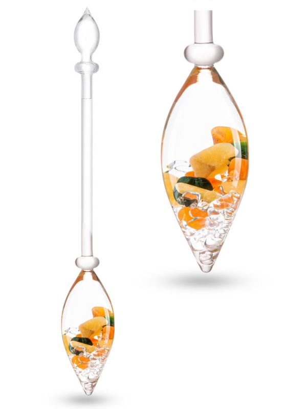 Gemstone Vial - HAPPINESS