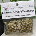 Empower & Purify Tarot Cards Herbal Spell
