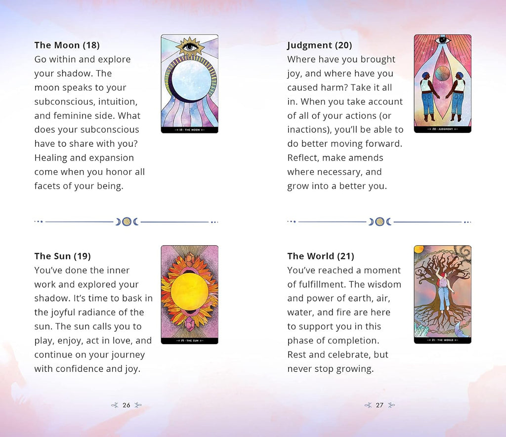 The Zenned Out Journey Tarot Kit: A Tarot Card Deck and Guidebook for Personal Growth