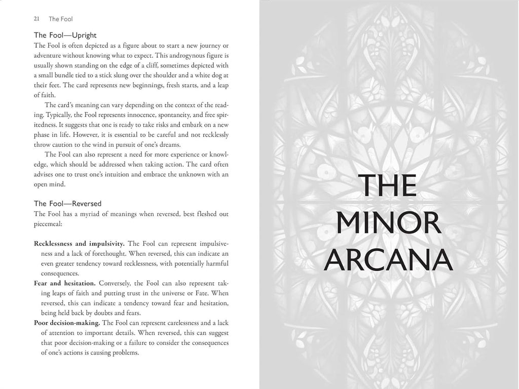 The Stained Glass Tarot: An Illuminated Journey through the Cards