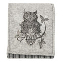 Owl Cross Body Canvas Bag