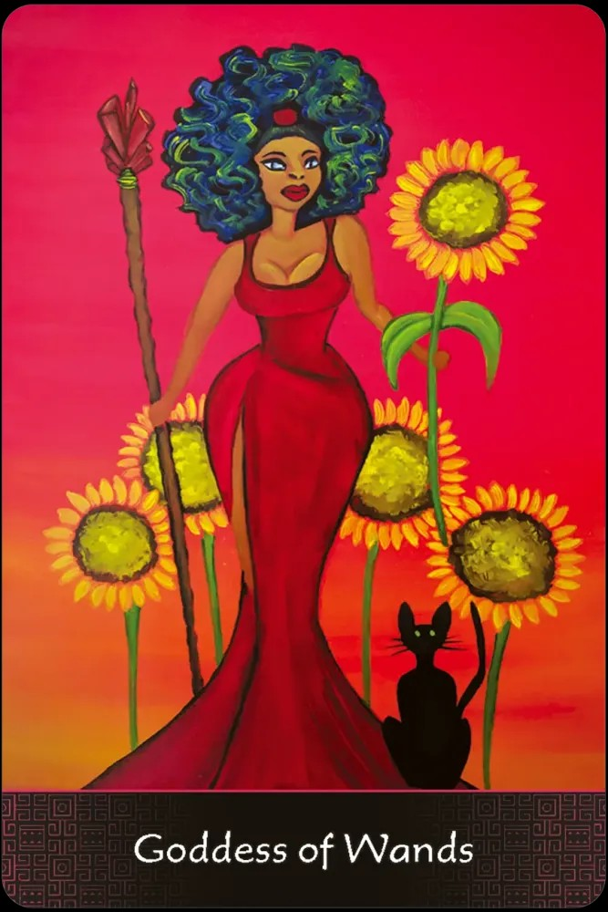 Afro Goddess Tarot Arcanas