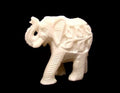 White Stone Elephant Stick/Cone Burner 3"