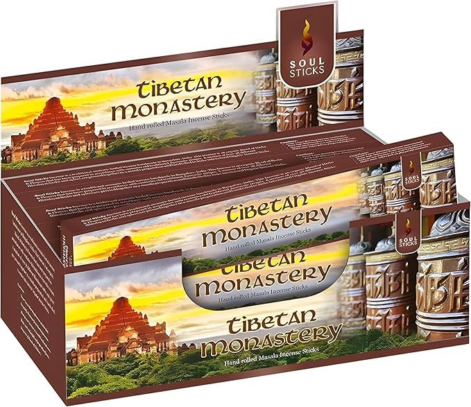 Tibetan Monastery Natural Masala Incense Sticks