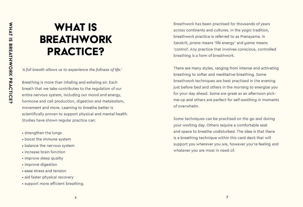 Breath Practice Cards: 50 breathwork meditations for mind, body & self (Wellness Practice Cards)
