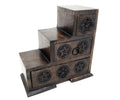 Pentagram 3 Step Chest 9" x 9"