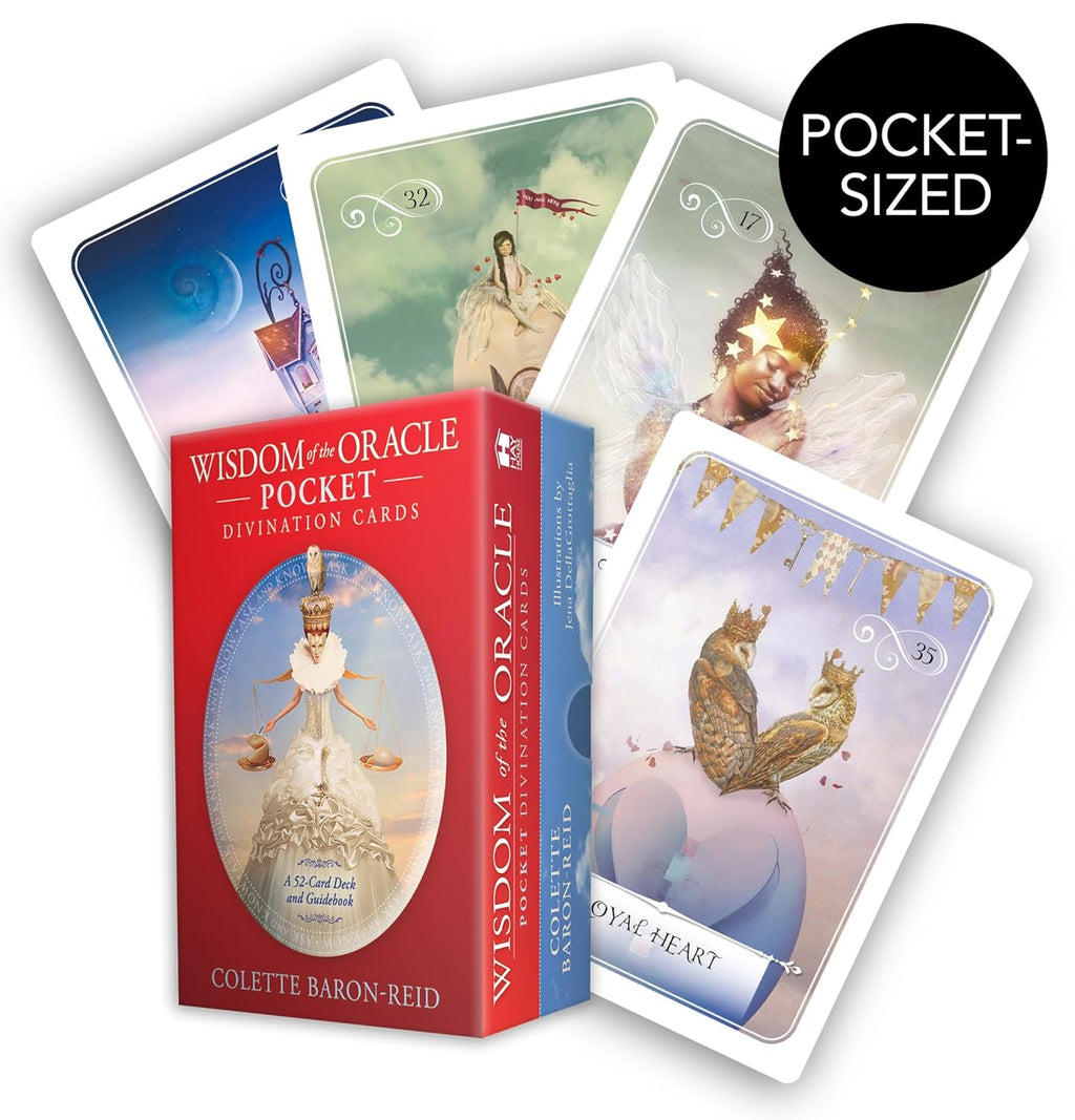 Wisdom of the Oracle Pocket Divination Cards: A 52-Card Oracle Deck for Love, Happiness, Spiritual Growth, and Living Your Purpose