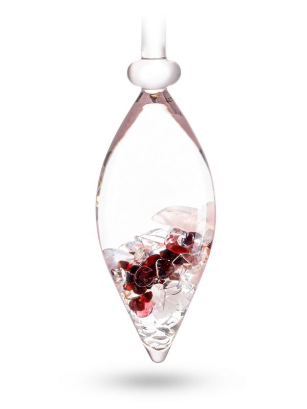 Gemstone Vial - LOVE