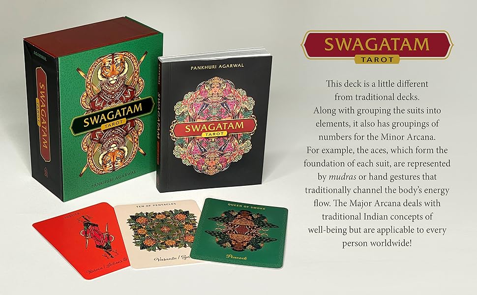 Swagatam Tarot : (Tarot Kit Box Set with 92 Cards and Guide Book)