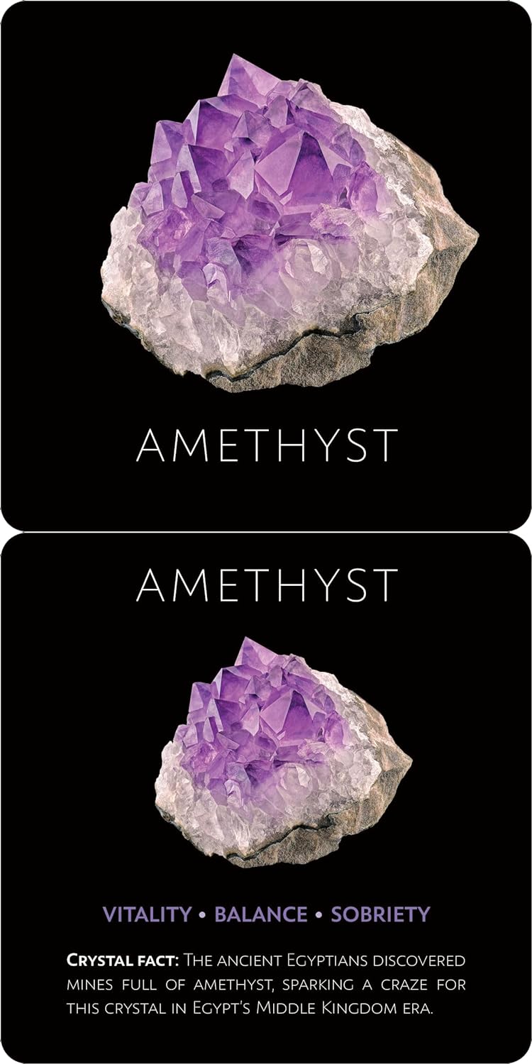 Crystals Insight Cards (Deck of 50 Spiritual Cards)