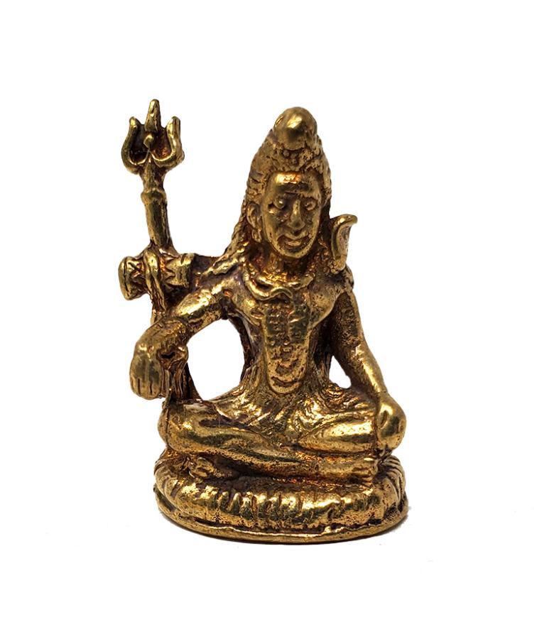1-2" Asst. Trimurti, Lord Shiva, Vishnu and Brahma Mini Statues