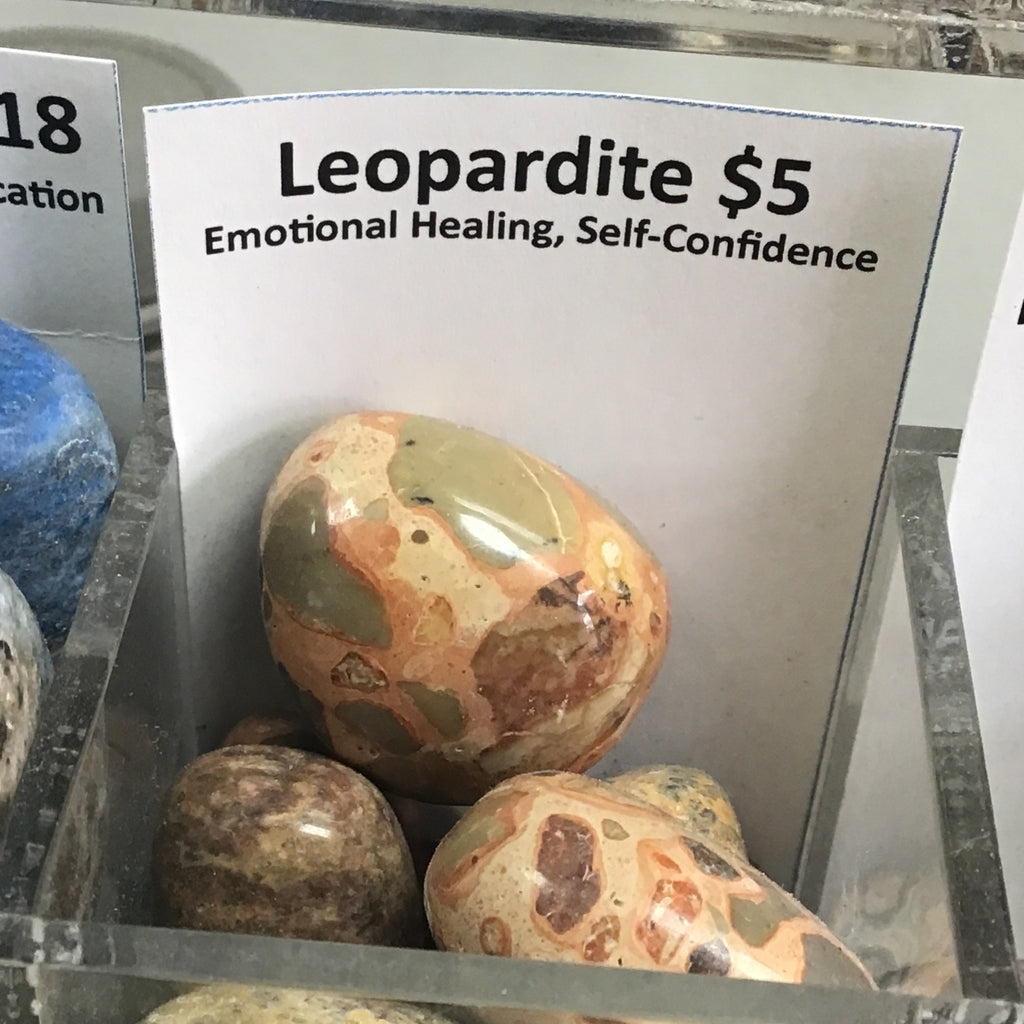 Tumbled Leopardite