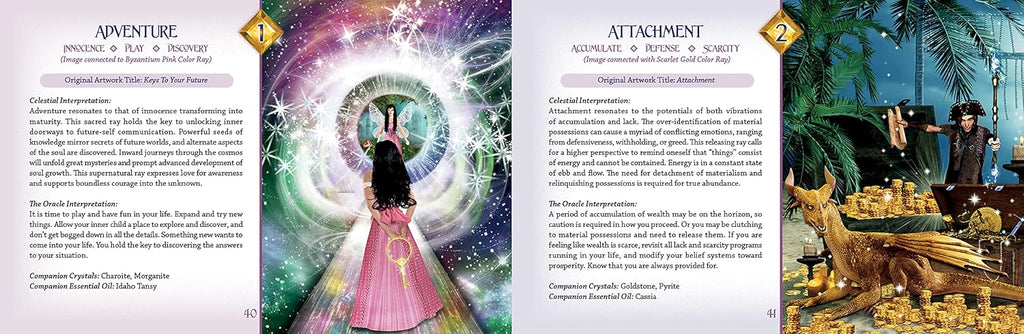 Magical Dimensions Oracle Cards and Activators: (Oracle Kit Box Set with 55 Cards and Guide Book)